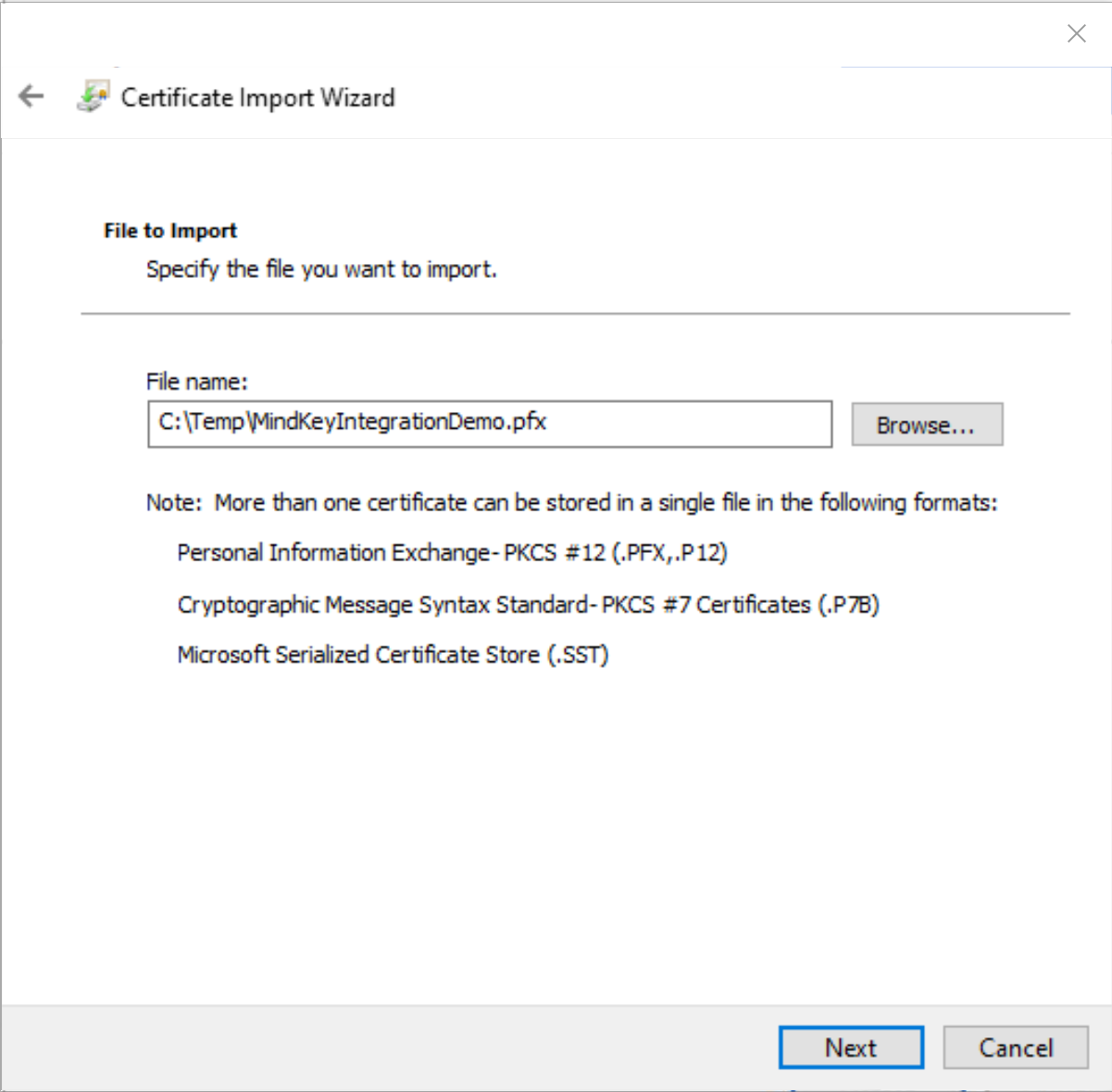 Certificate Renewal 2